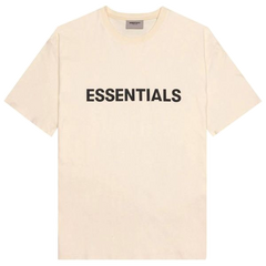 Fear of God Essentials Short-Sleeve Tee 'Buttercream' view 1