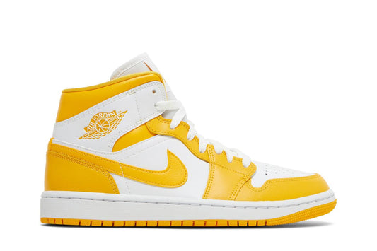 Wmns Air Jordan 1 Mid 'University Gold'