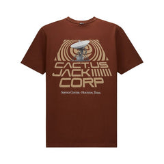 Cactus Jack by Travis Scott x Nike NRG BH Short-Sleeve Tee 'Cocao Wow' view 3