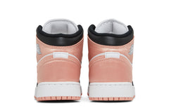 Air Jordan 1 Mid GS 'White Light Madder Root' view 7