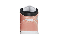 Air Jordan 1 Mid GS 'White Light Madder Root' view 8