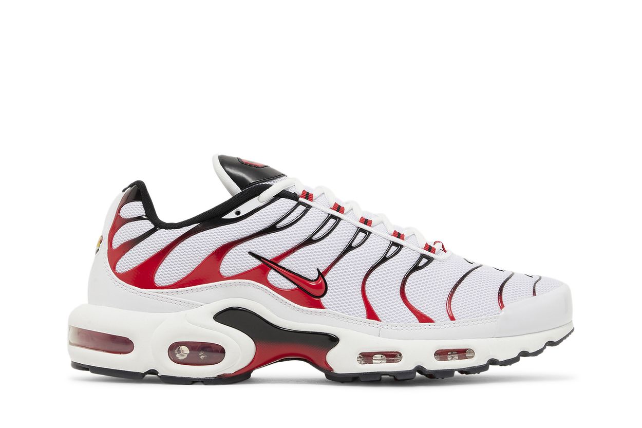 Nike Air Max Plus 'White University Red'