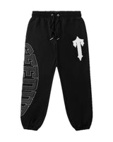 Geedup Team Logo x Irongate T Trackpant Black/White view 1