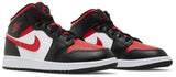 Air Jordan 1 Mid GS 'Black Fire Red' view 9
