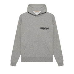 Fear of God Essentials Hoodie 'Dark Oatmeal' view 1