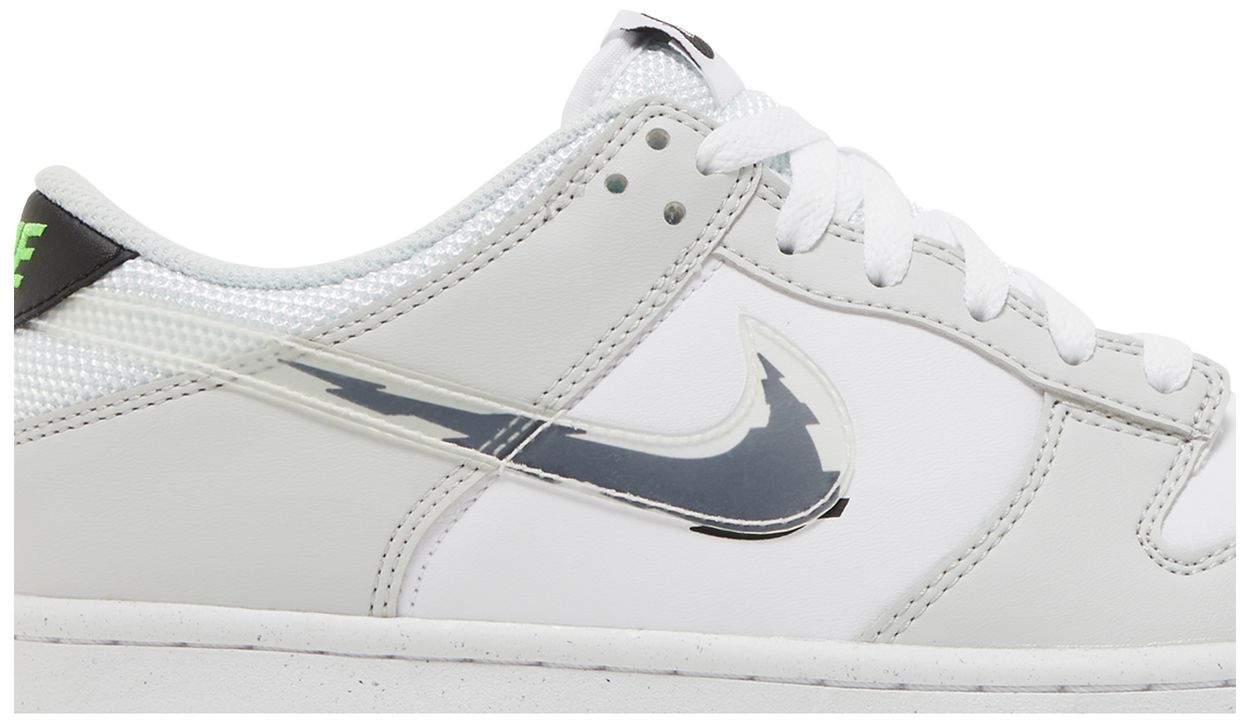 Nike — Dunk Low GS 'Glitch Swoosh' (image 2 of 8)