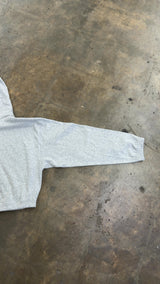 Cropped Grey Hoodie view 3