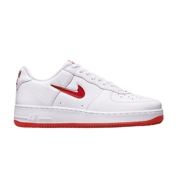 Nike Air Force 1 Jewel 'Color of the Month - White University Red'