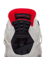 Air Jordan 4 OG FC - Sail / Black / University Red view 8