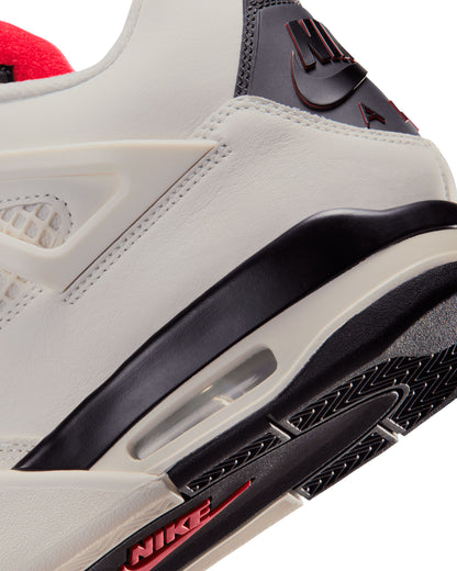 Air Jordan 4 OG FC - Sail / Black / University Red