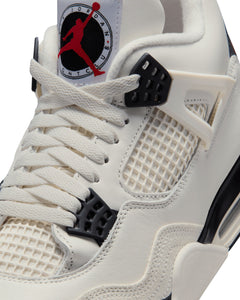 Air Jordan 4 OG FC - Sail / Black / University Red view 6