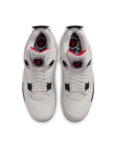 Air Jordan 4 OG FC - Sail / Black / University Red view 3