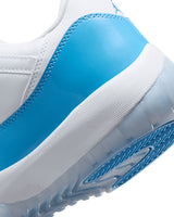 Air Jordan 11 Retro Low - White / University Blue / Black view 7