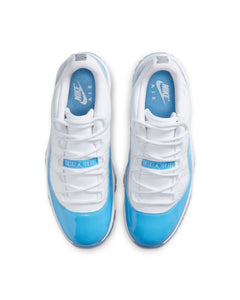 Air Jordan 11 Retro Low - White / University Blue / Black view 3