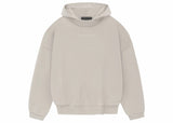 Fear of God Essentials Hoodie 'Silver Cloud' view 1