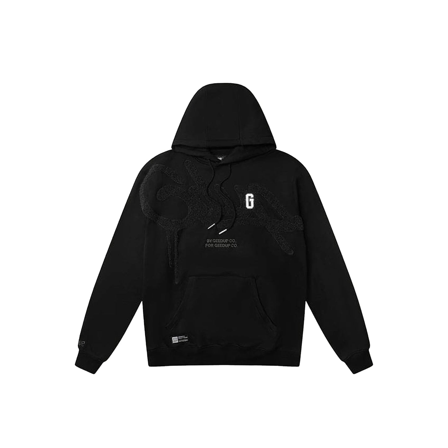 Geedup Handstyle/G Hoodie Black/Charcoal
