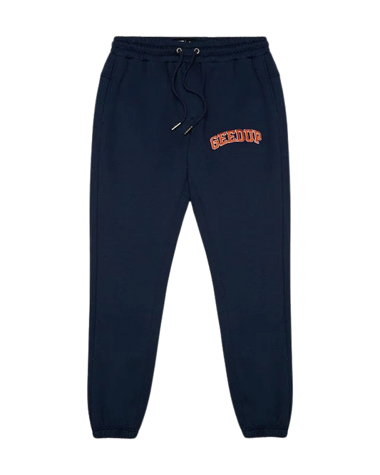 Team Logo TrackPants Navy/Burnt Orange