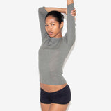 HEATHER ARMY BOATNECK LONGSLEEVE view 2