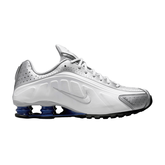 Nike Shox R4 'Metallic Silver Deep Royal Blue'