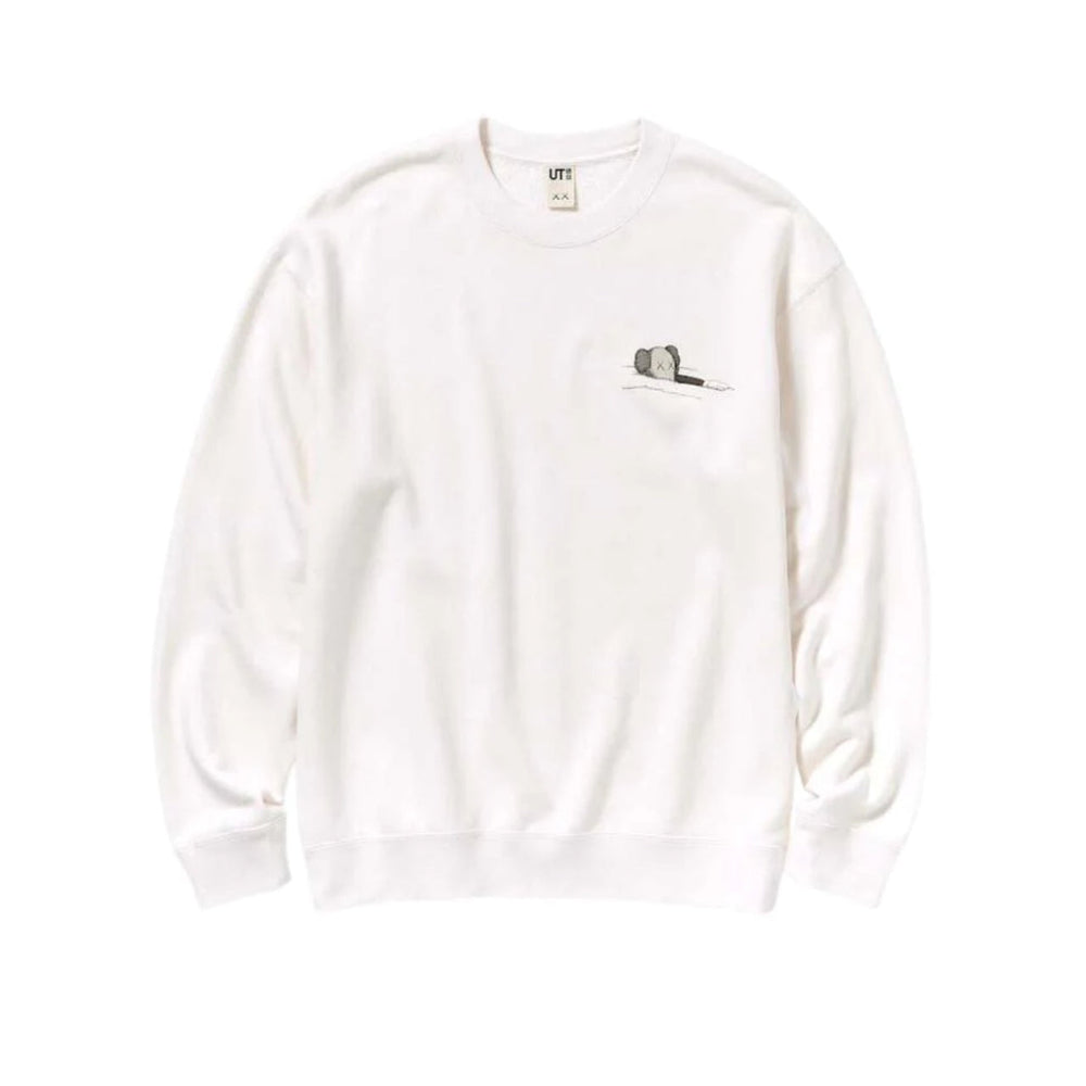 KAWS x Uniqlo L/S Sweatshirt (White)