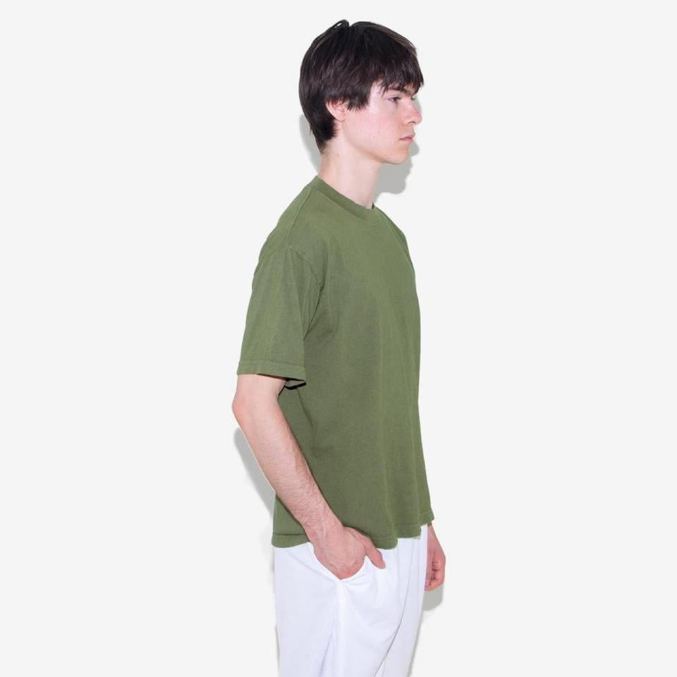 Cotton T-Shirt 1801 S/S - Army Green