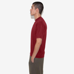 Cotton T Shirt 1801 - Dark Red view 2