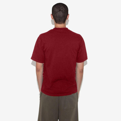 Cotton T Shirt 1801 - Dark Red