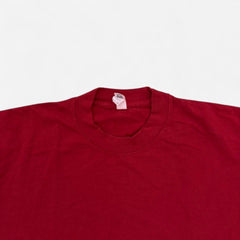 Cotton T Shirt 1801 - Dark Red view 5