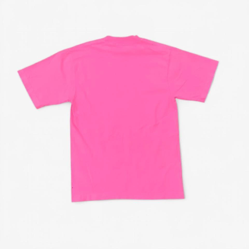 Cotton T Shirt 1801 - Neon Pink