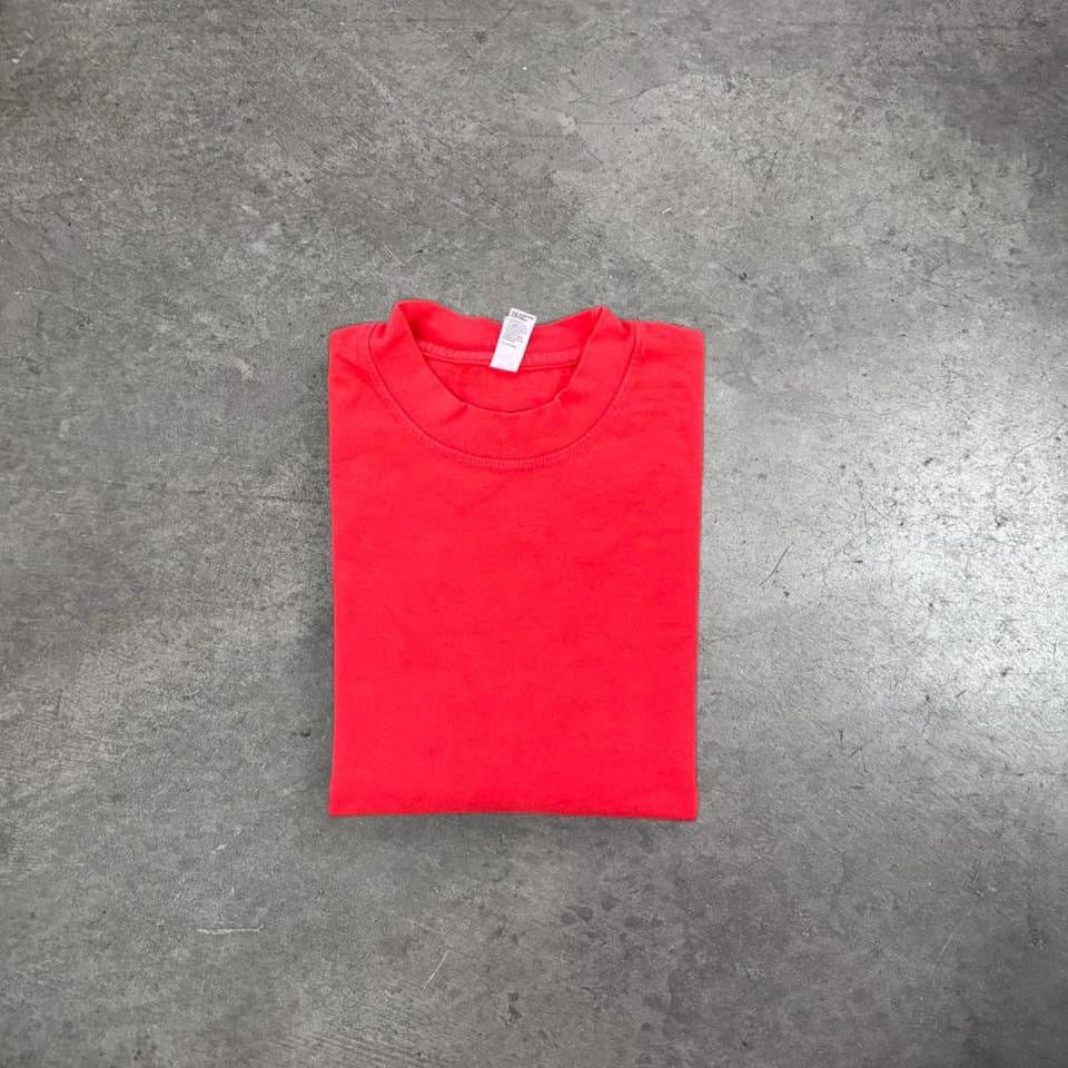 Cotton T Shirt 1801 - Tomato Red