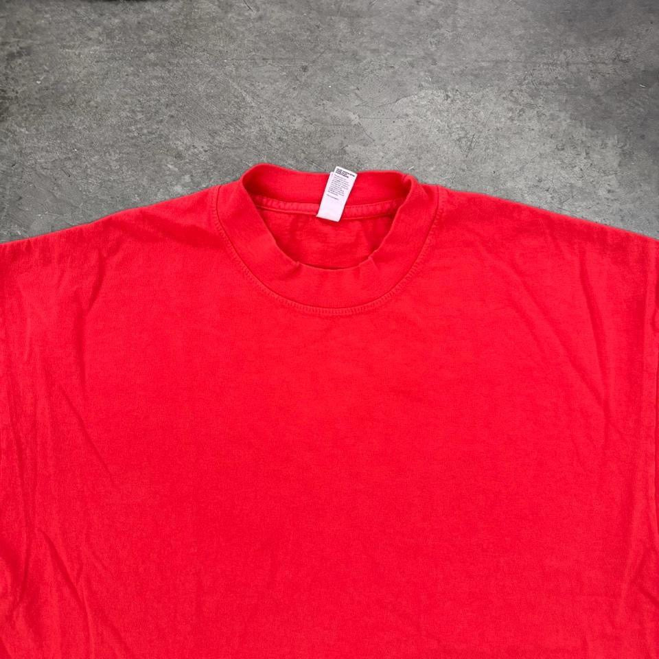 Cotton T Shirt 1801 - Tomato Red