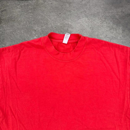 Cotton T Shirt 1801 - Tomato Red