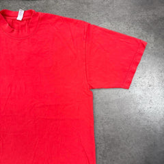 Cotton T Shirt 1801 - Tomato Red view 3