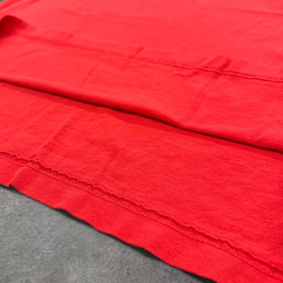Cotton T Shirt 1801 - Tomato Red