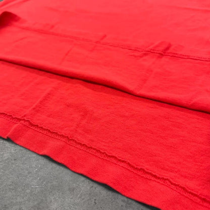 Cotton T Shirt 1801 - Tomato Red
