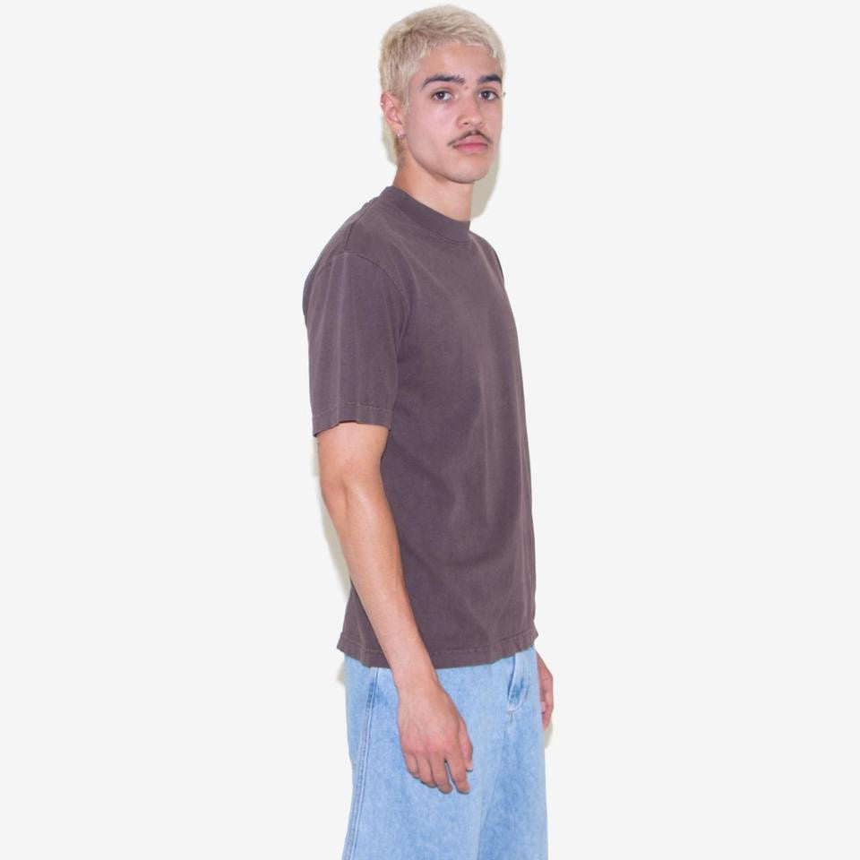 Cotton T Shirt 1801 - Clove Brown