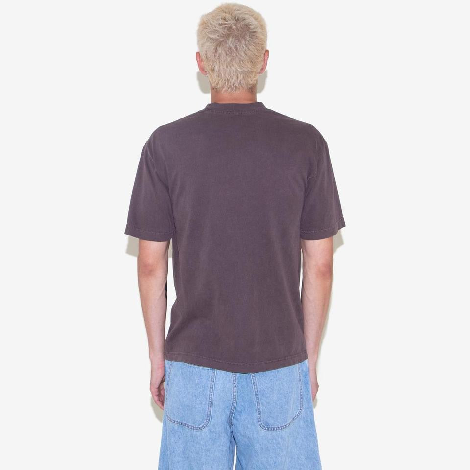 Cotton T Shirt 1801 - Clove Brown