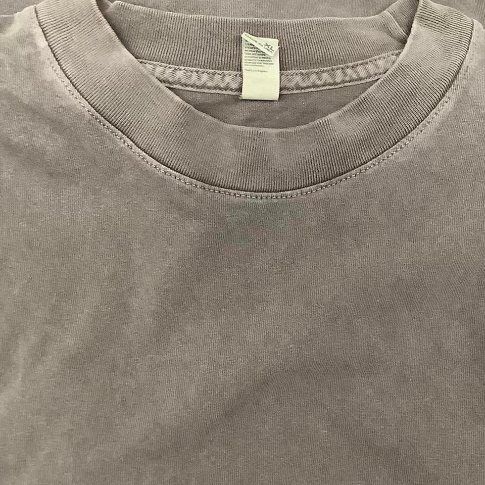 Cotton T Shirt 1801 - Clove Brown