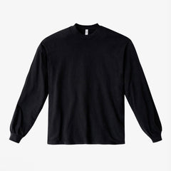 Long Sleeve 6.5oz T Shirt - Garment Dyed Black view 1