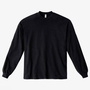 6.5oz Garment Dyed Long Sleeve - Black