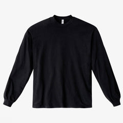 6.5oz 1807 Long Sleeve T Shirt - Black view 1
