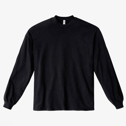 6.5oz 1807 Long Sleeve T Shirt - Black