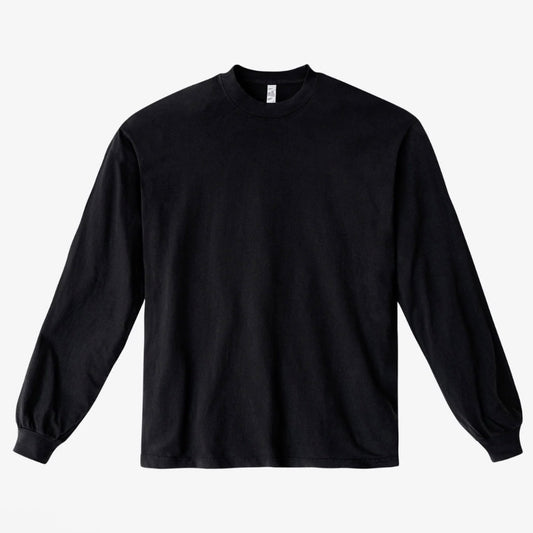 6.5oz 1807 Long Sleeve T Shirt - Black