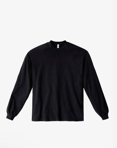 Long Sleeve Black 6.5oz T Shirt view 1
