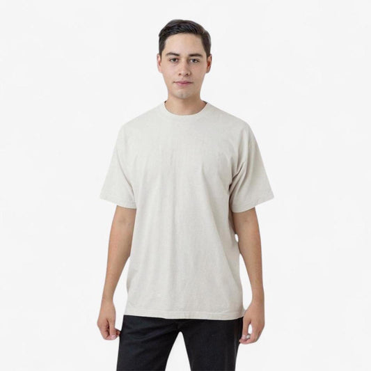 Cotton T Shirt 1801 in Cement