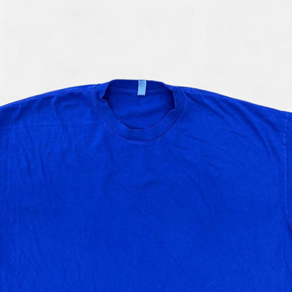 Cotton T Shirt 1801 in Cobalt Blue