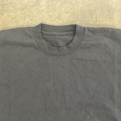 Cotton Long Sleeve T Shirt - Black view 3