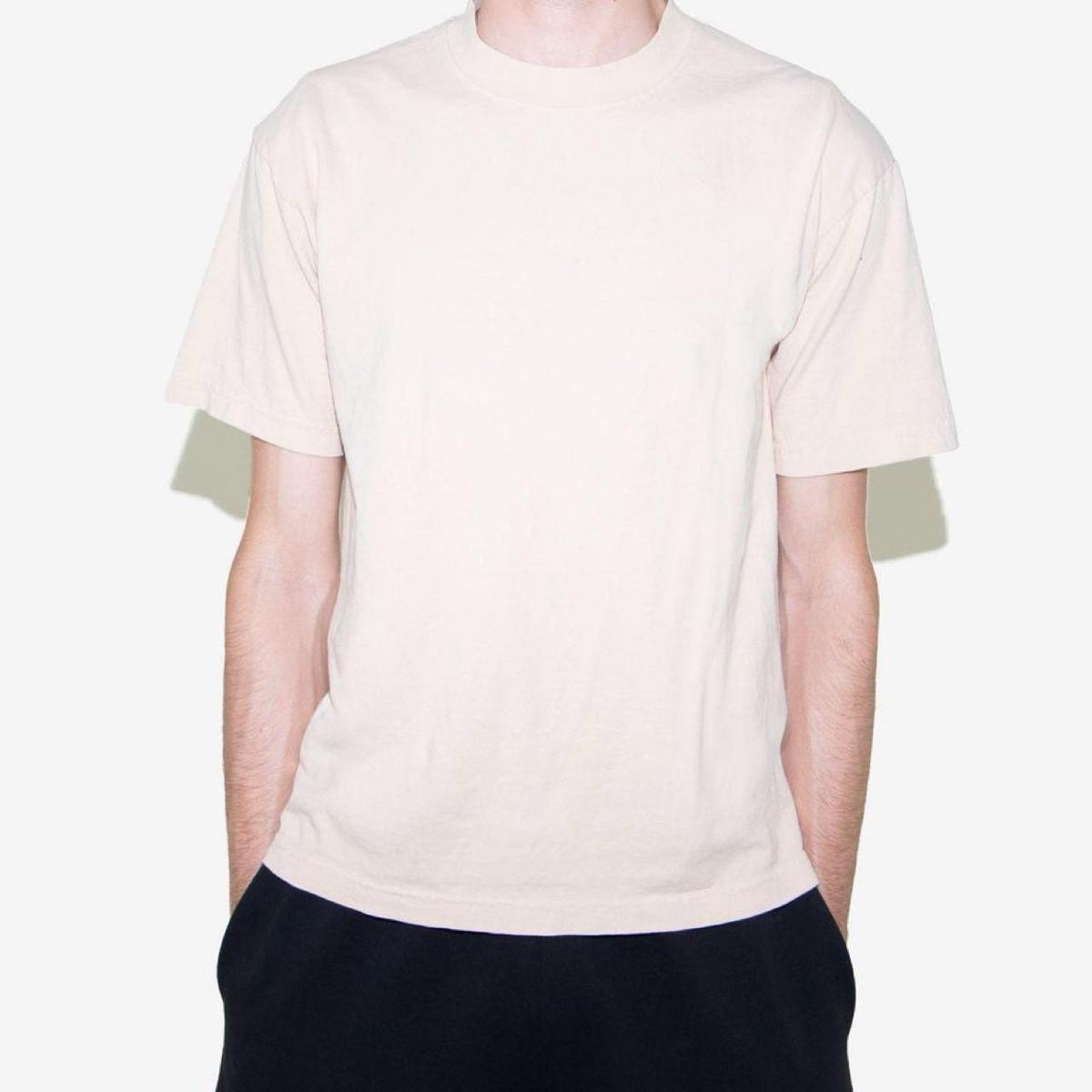 Cotton T Shirt 1801 - Beige 
