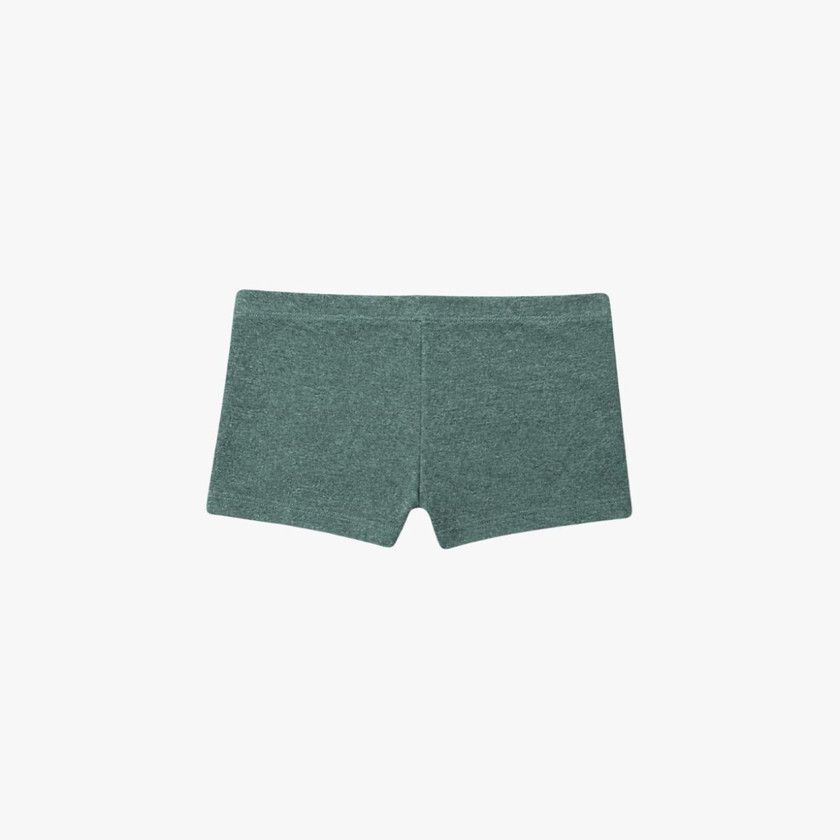 Polycotton Mini Shorts - Heather Green