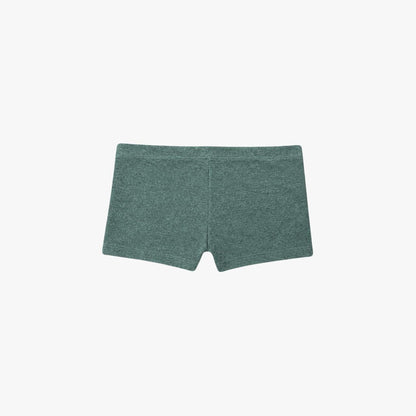Polycotton Mini Shorts - Heather Green